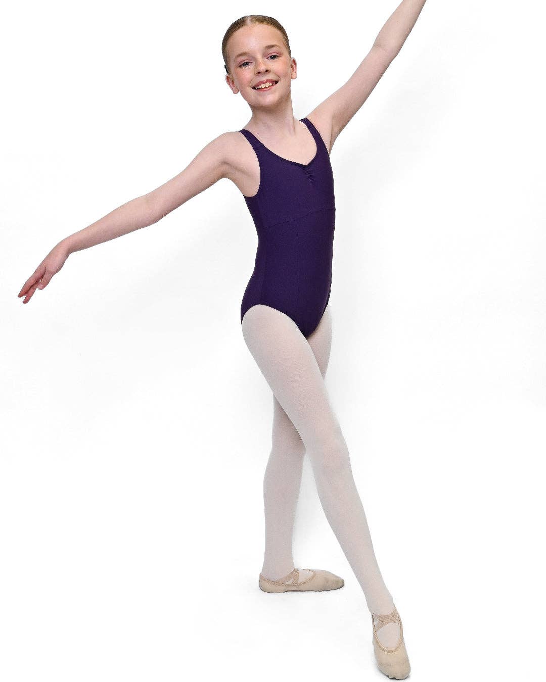 Total Dance - Jessica Wide Strap Camisole Leotard - Essential Dance Wear