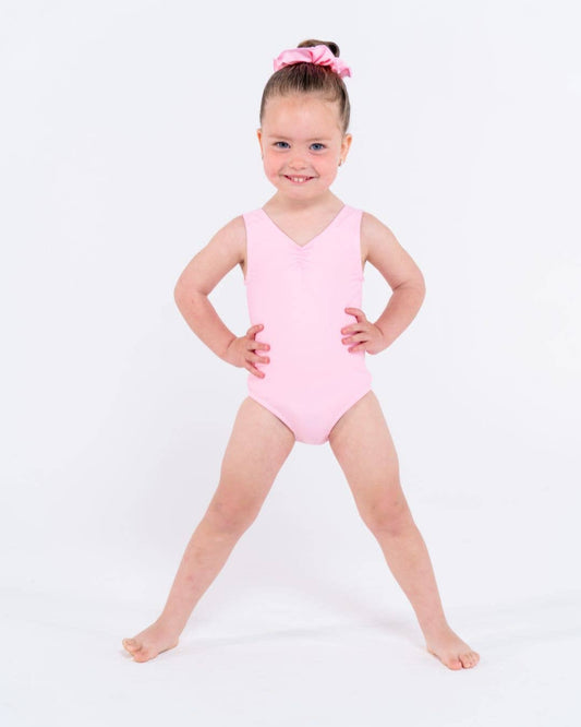 Total Dance - Essential Gathered Front Leotard - High Back