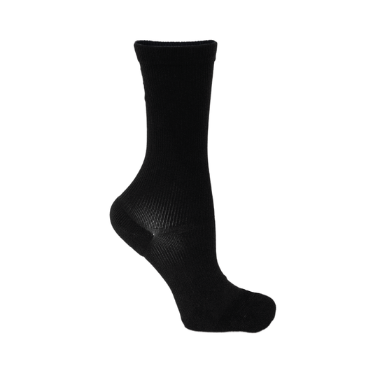  A picture of black coloured Infinite Shock sock from Apolla