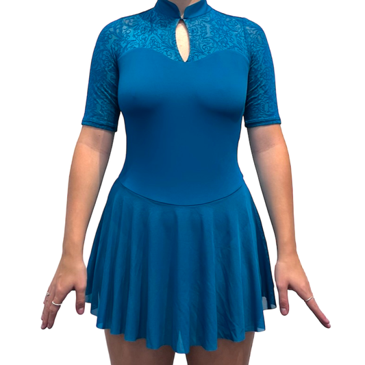 Aqua Short Dress