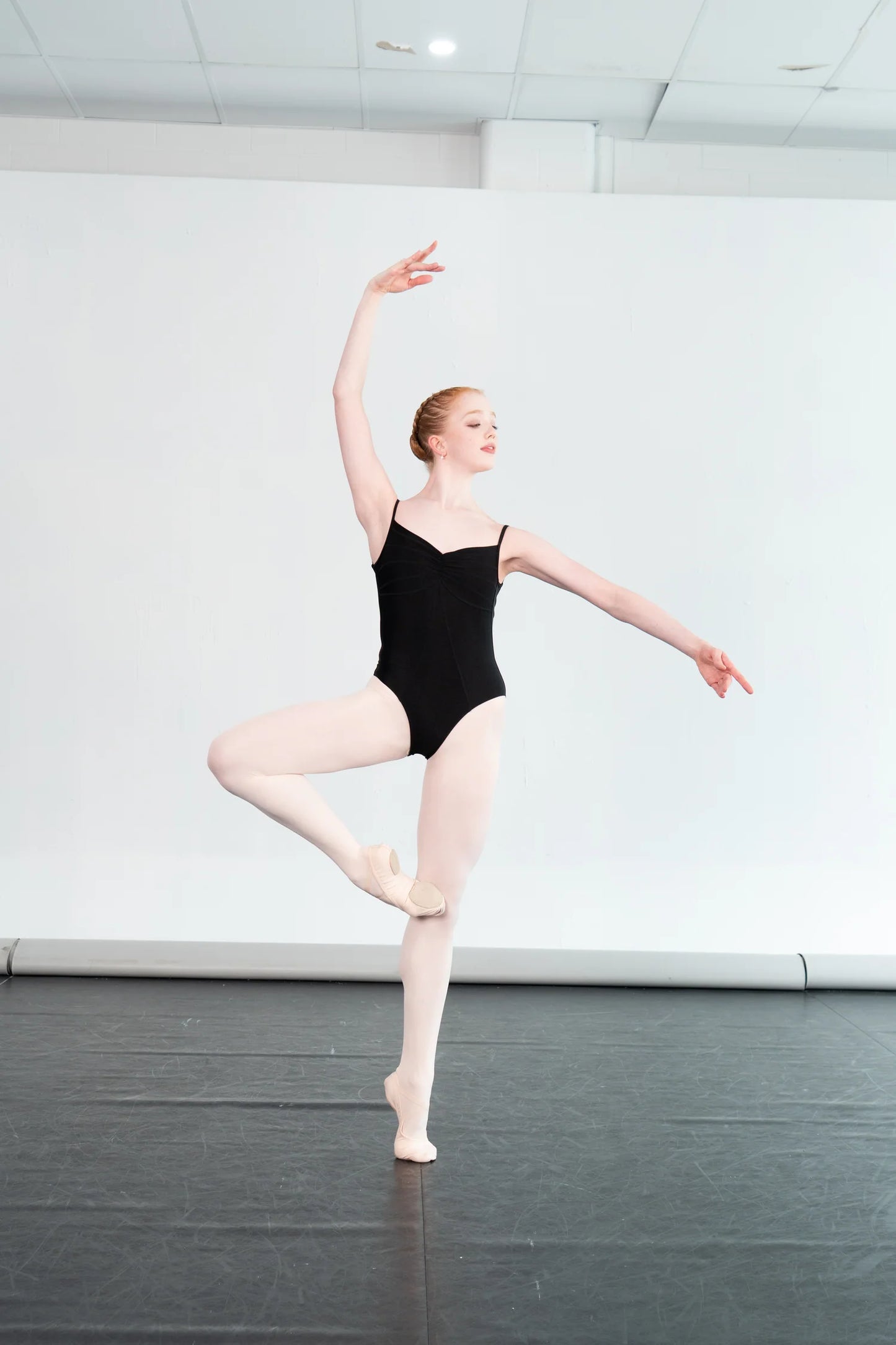 Claudia Dean Ariel Black Gloss -Super High Cut