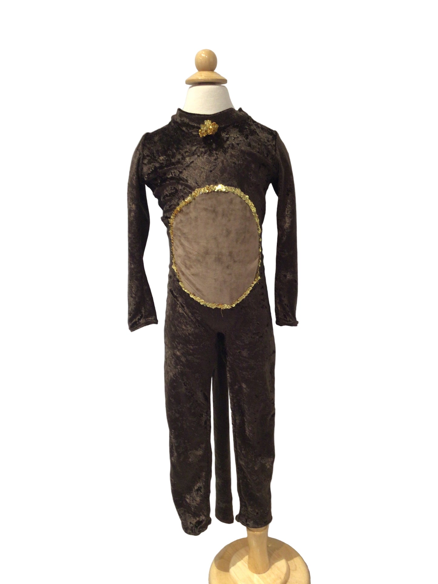 Brown Monkey Unitard