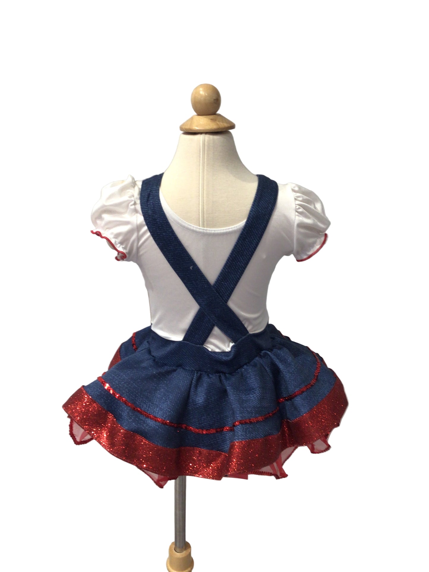 Blue Farm Girl Tutu