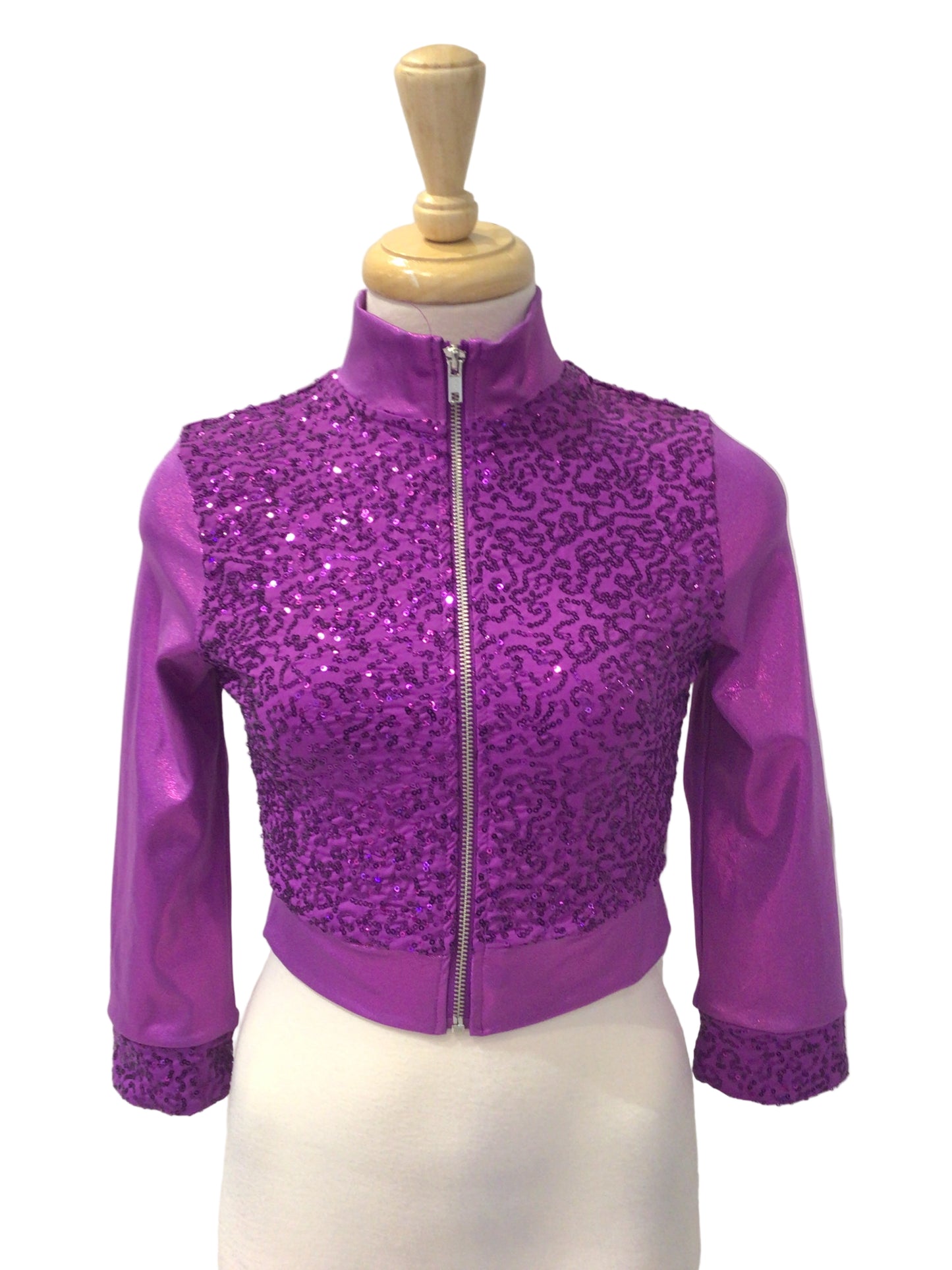 Purple Sequin Jacket