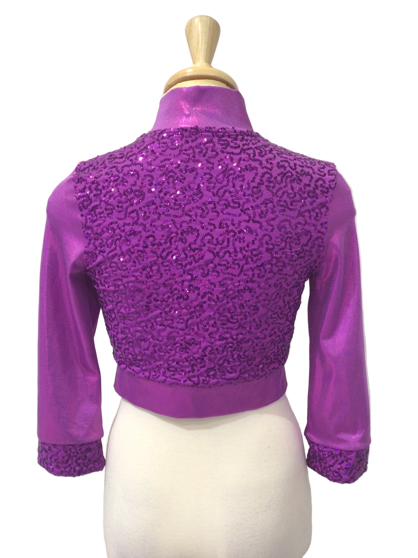 Purple Sequin Jacket