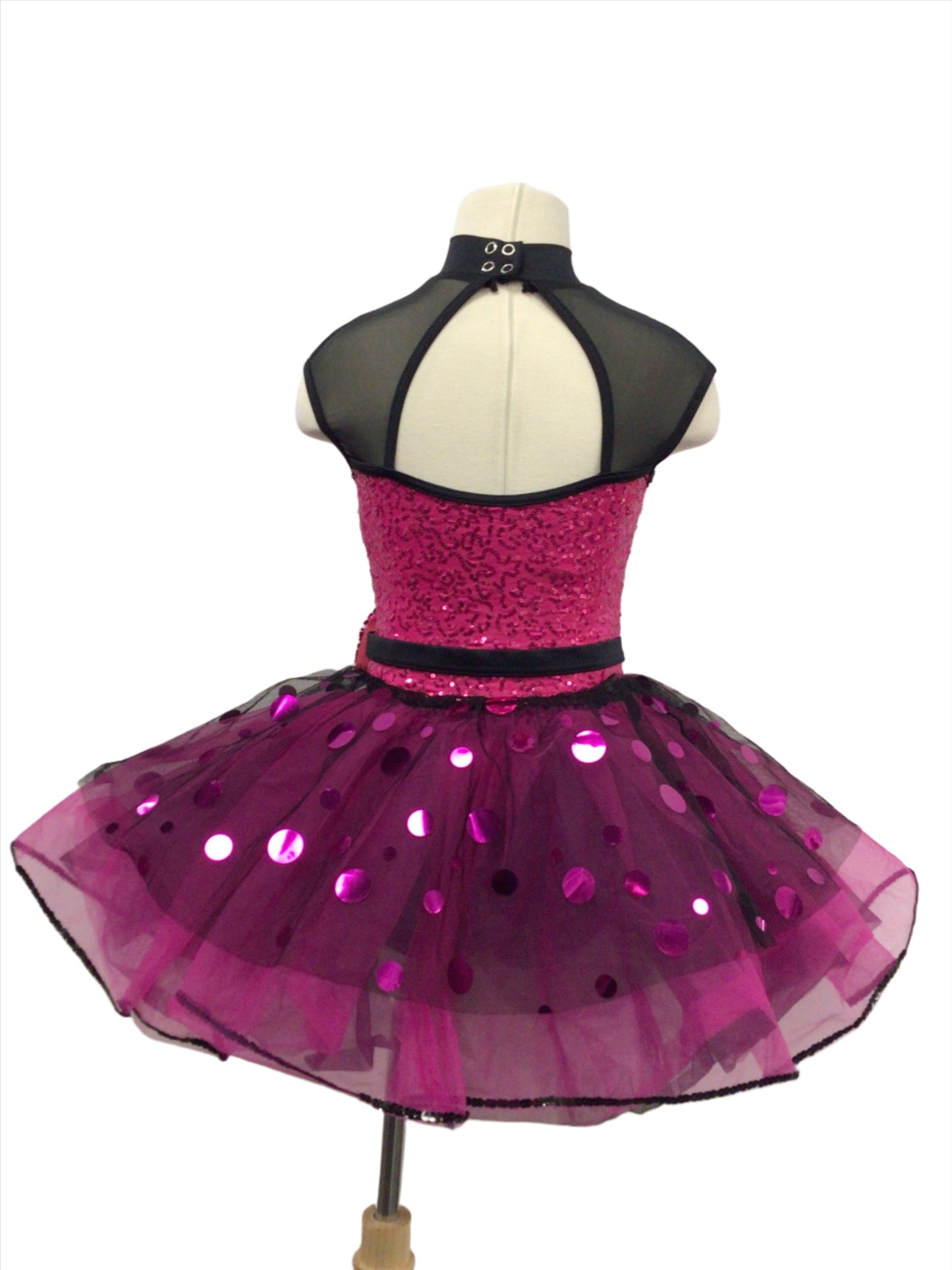 Black and Fuchsia Jazz Tutu