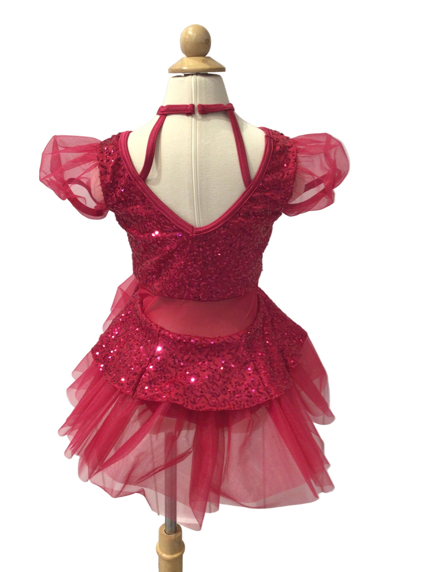 Fuchsia Half Skirt Jazz
