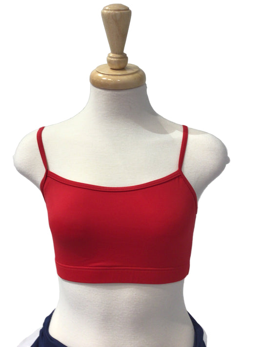 Red Spaghetti Strap Top