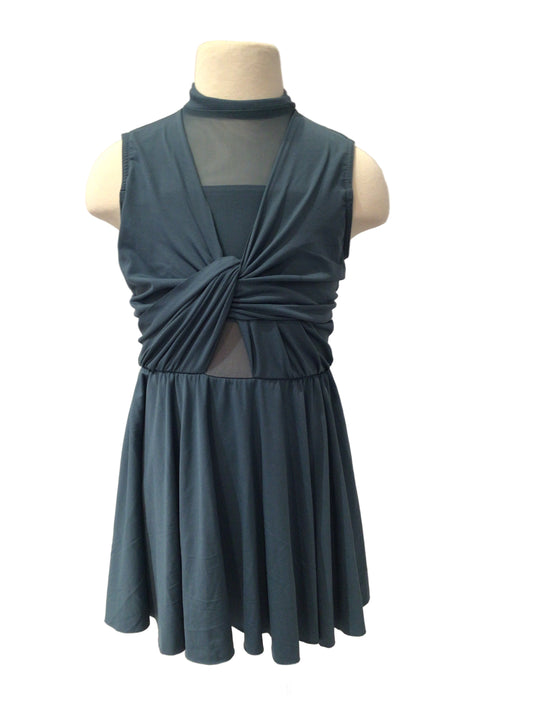 Dark Teal Short Dress