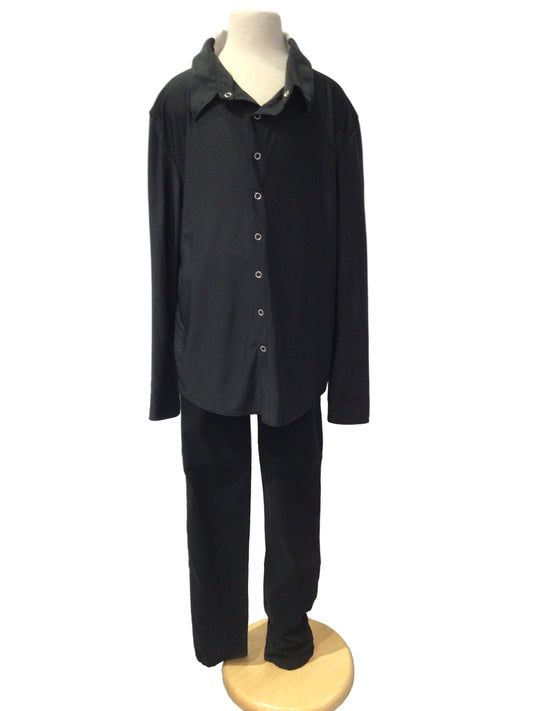 Black and White Shirt and Pants