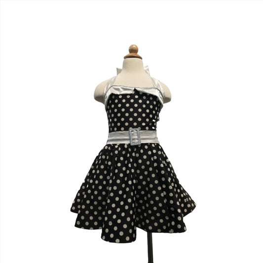 Black and White Polka Dot Dress