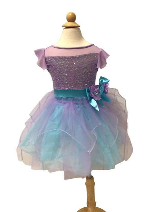 Lilac and Blue Romantic Tutu