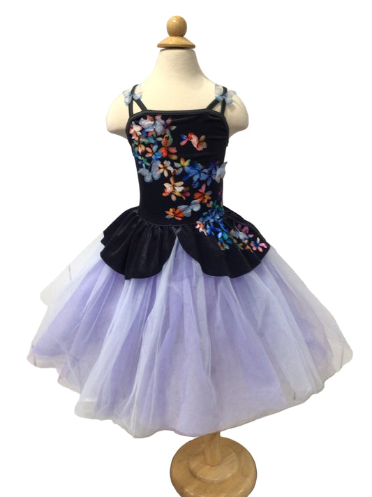 Blue Butterfly Romantic Tutu