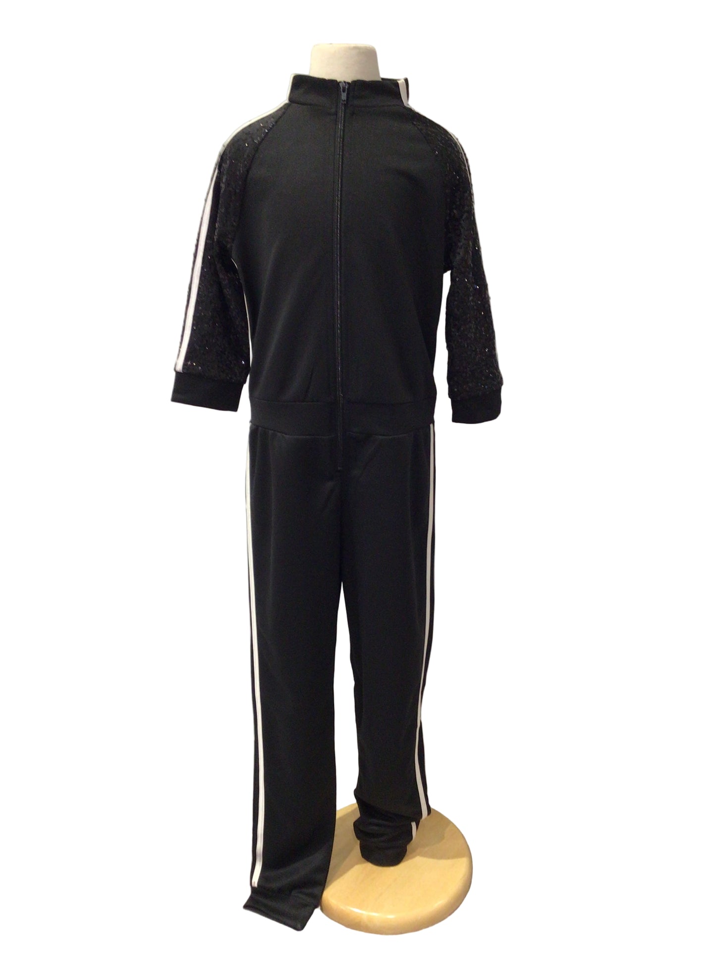 Black and White Long Sleeve Jumper