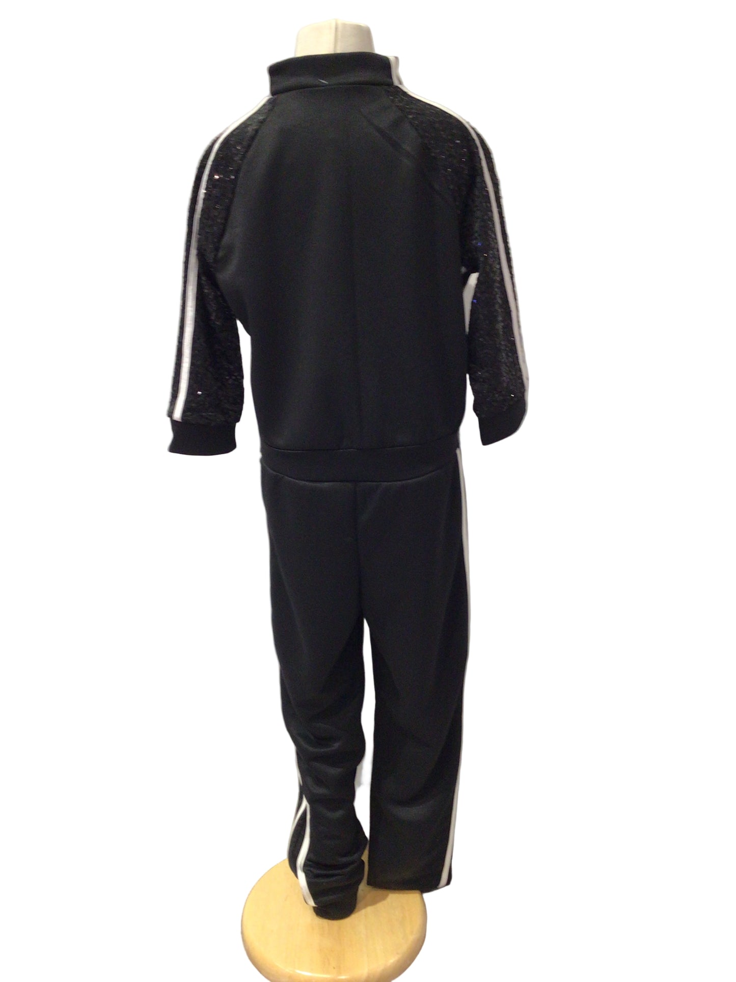 Black and White Long Sleeve Jumper