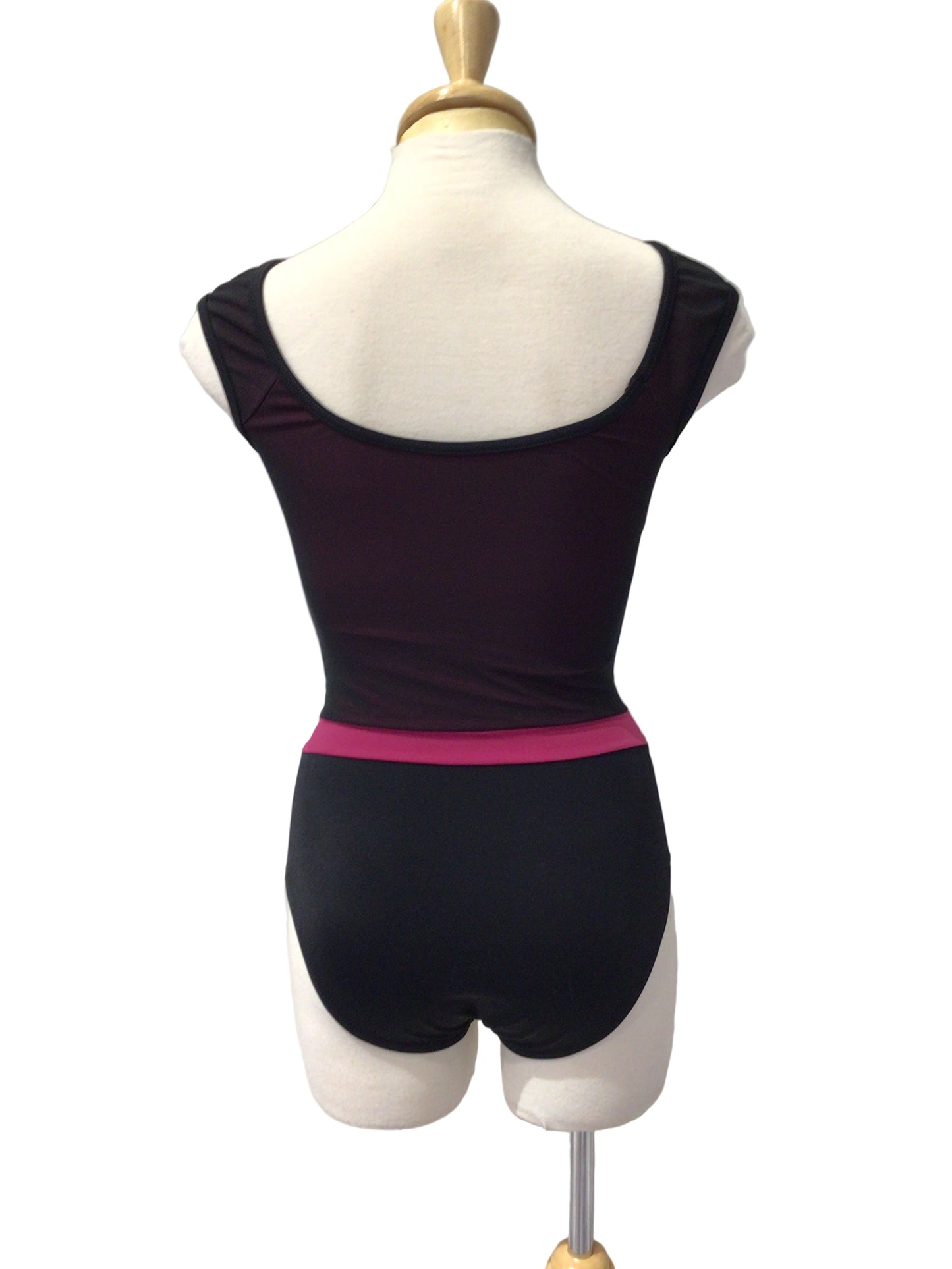 Black and Pink Bodysuit