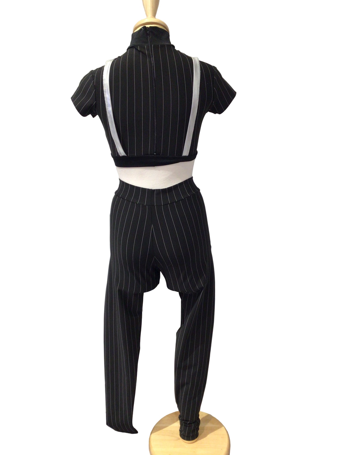 Two Piece Pinstripe Costume