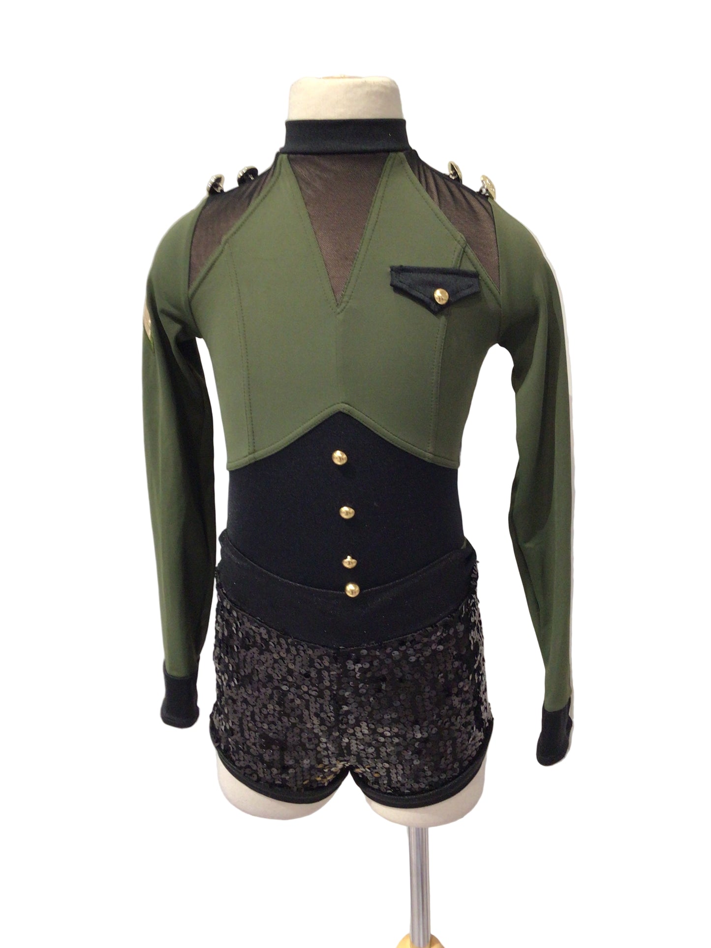 Green and Black Air Force