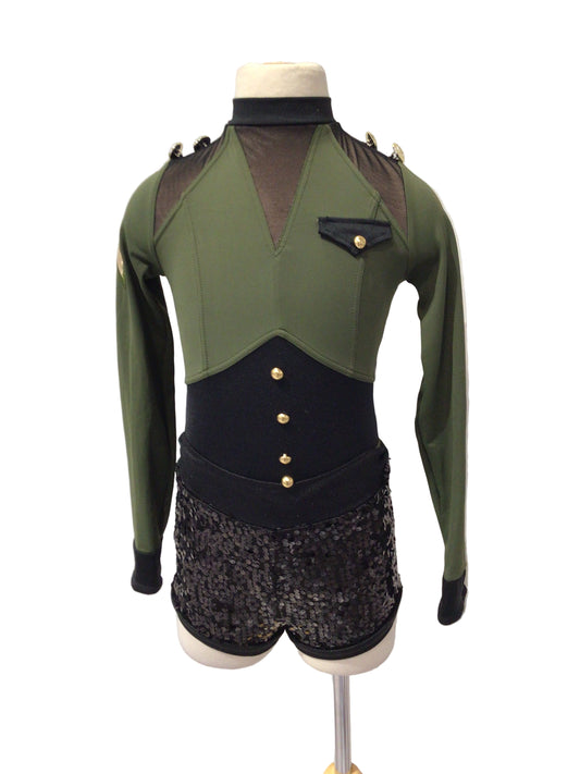 Green and Black Air Force