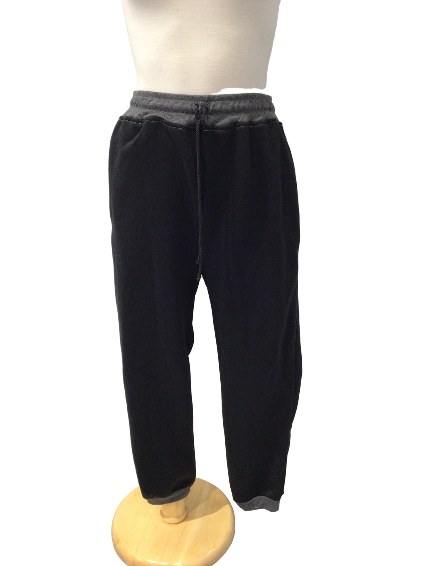 Black and Grey Sweat Pants
