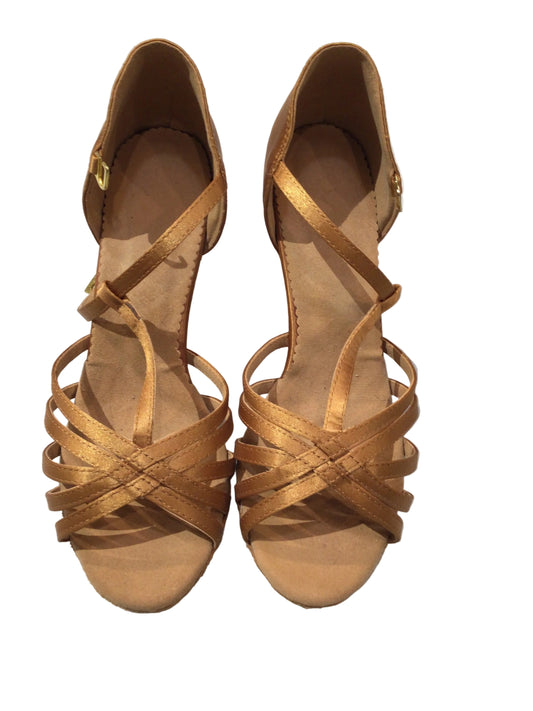 Bronze Ballroom Shoes