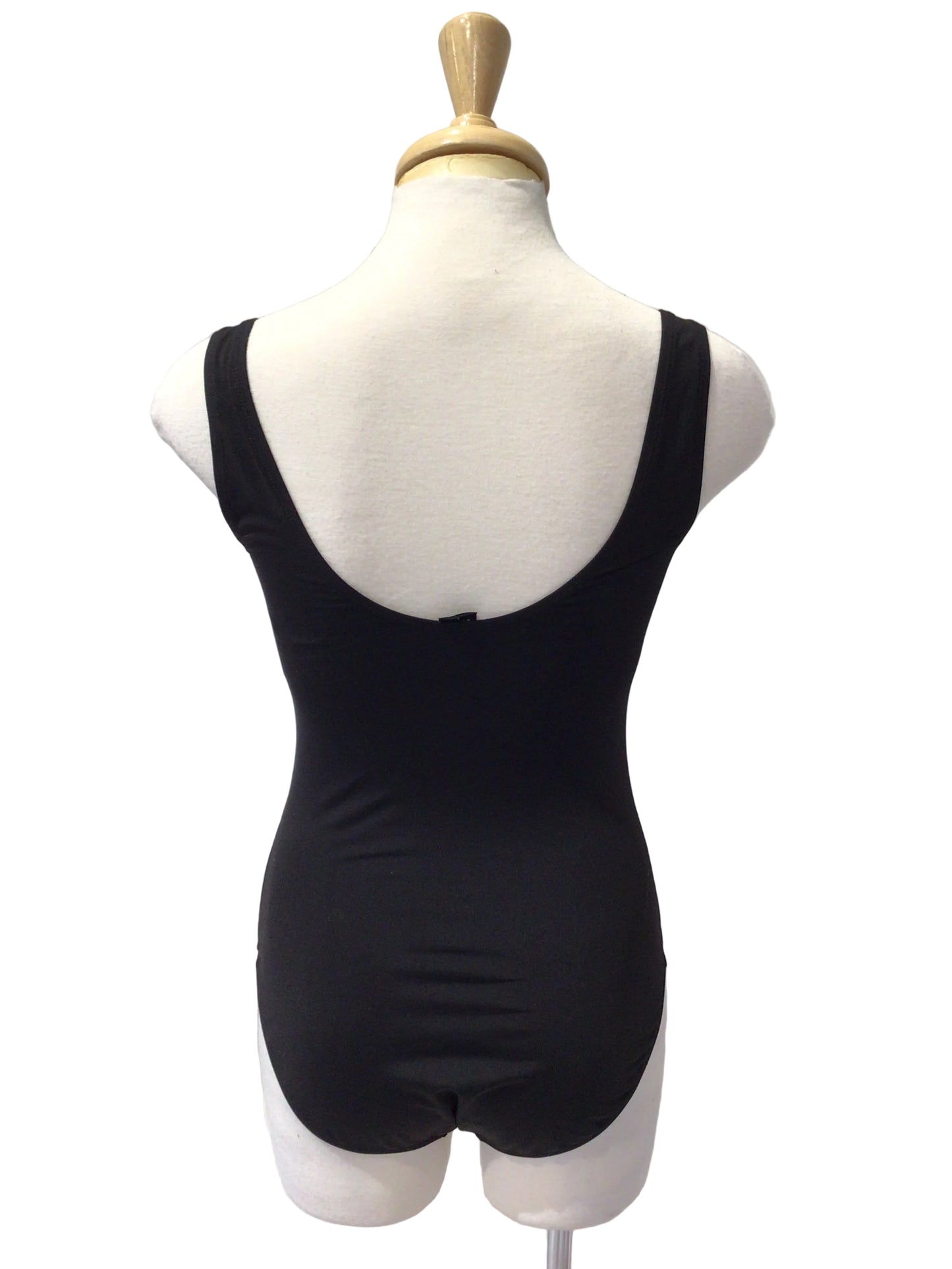 Black Tank Style Bodysuit