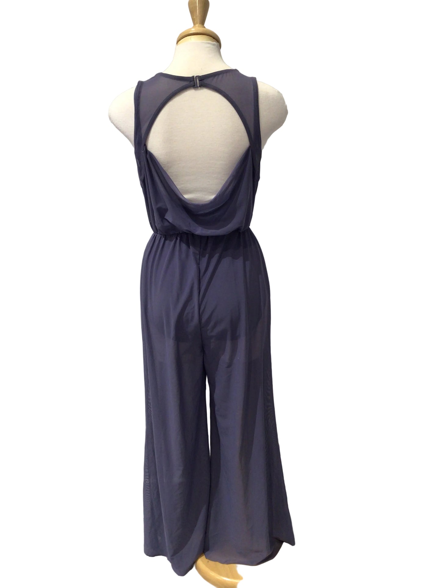 Periwinkle Blue Mesh Rhomper