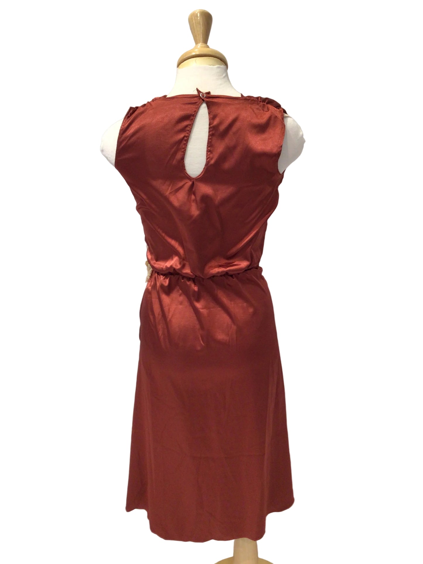 Rust Coloured Lyrical Dress
