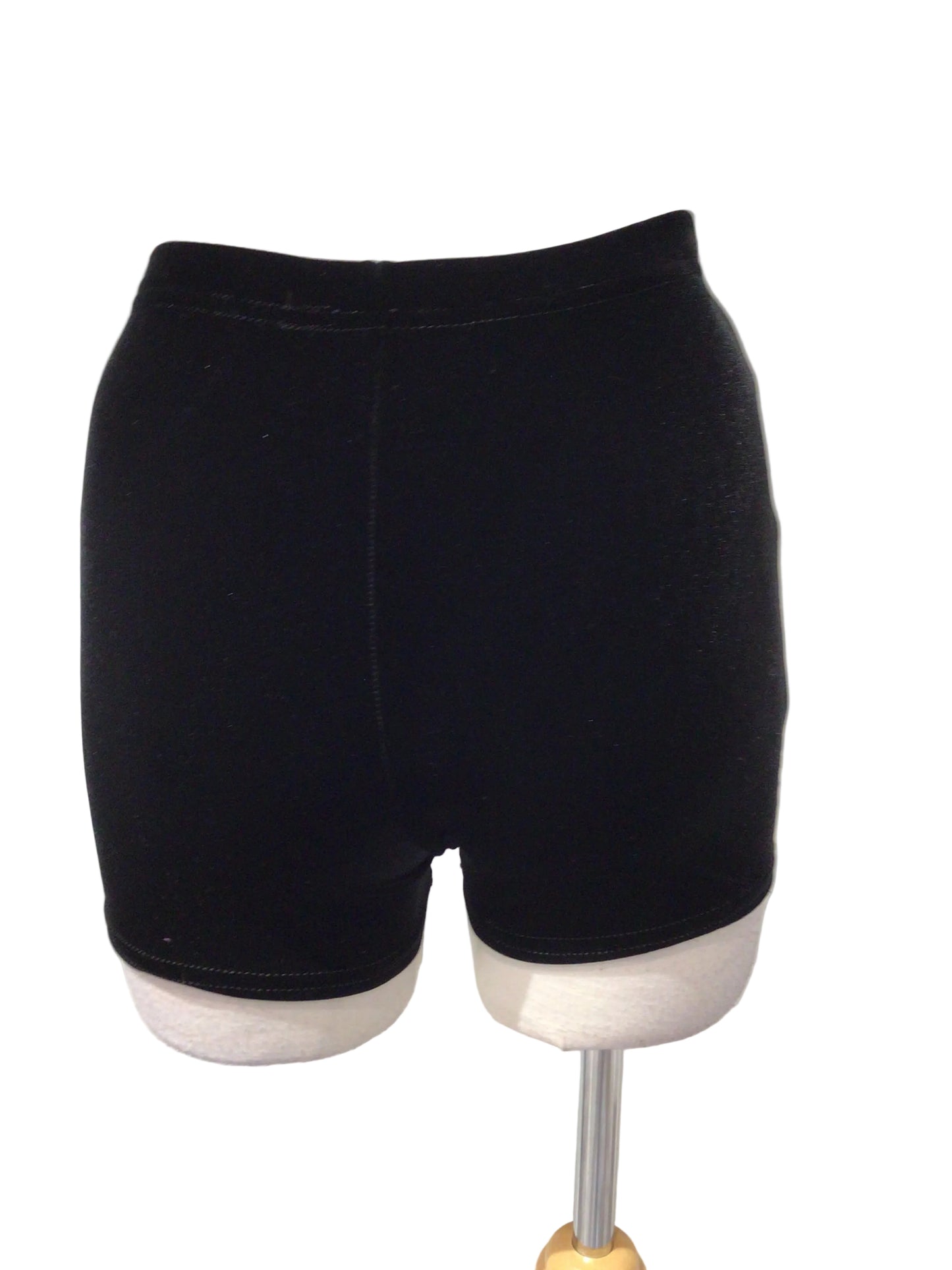 Black Velvet Shorts