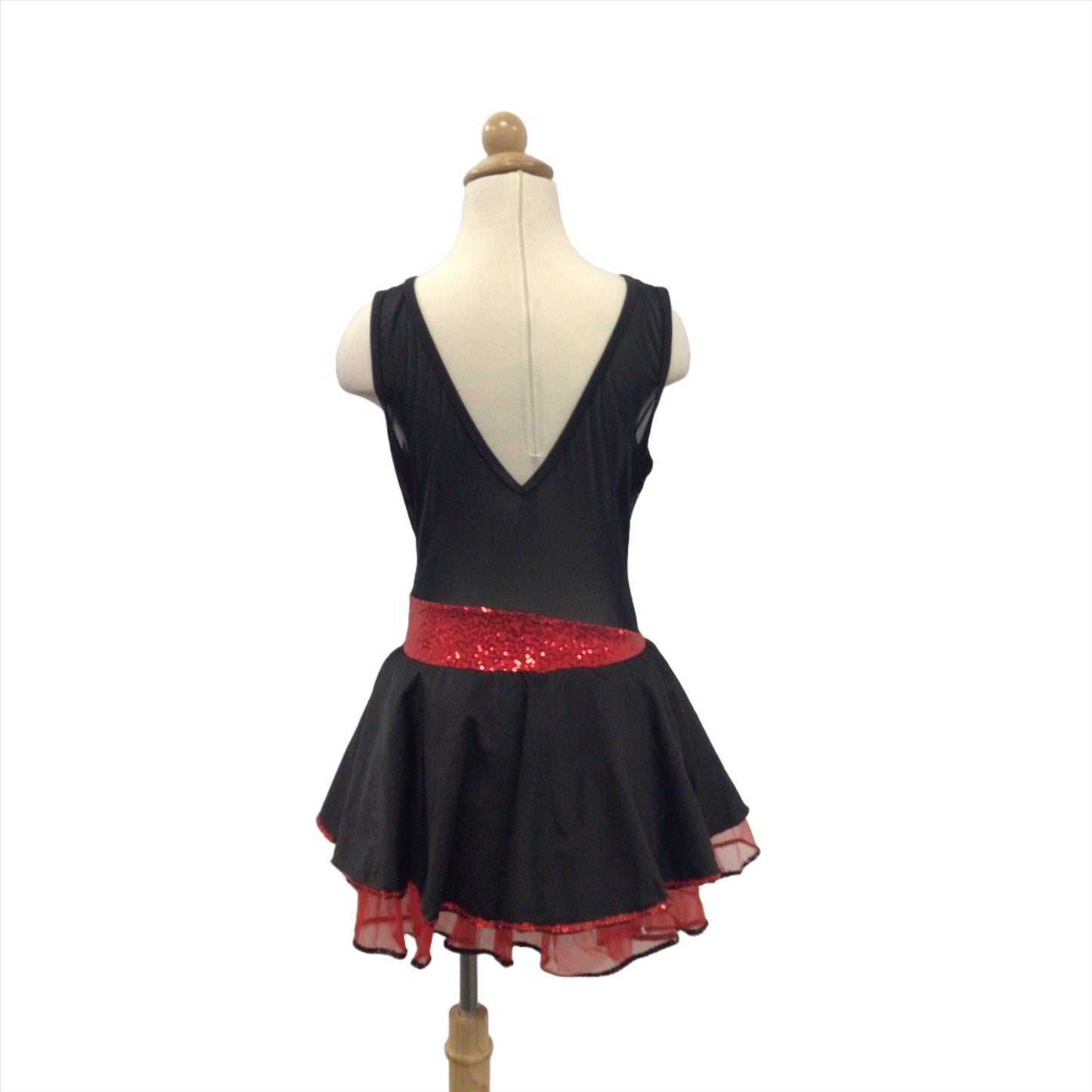 Jaz Red and Black Sparkle