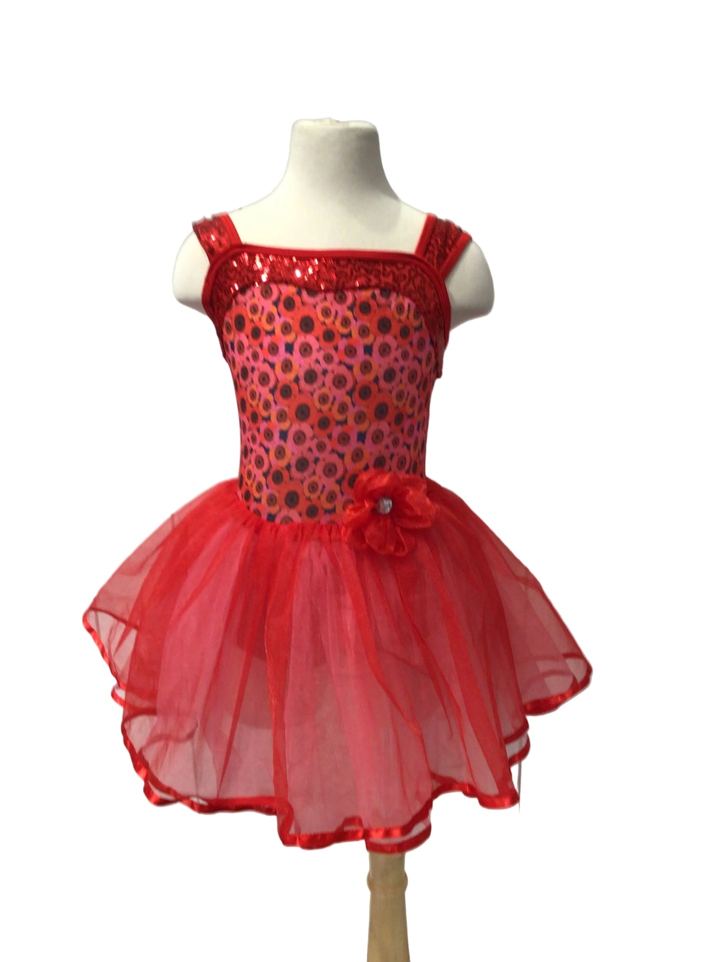 Red Poppy Tutu