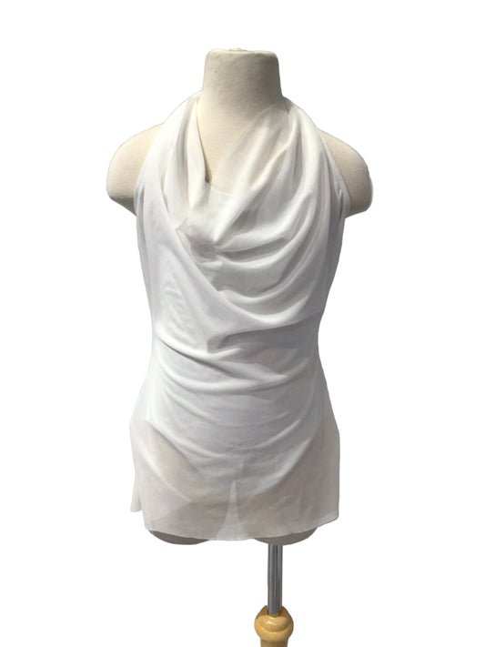 Short White Halter Dress