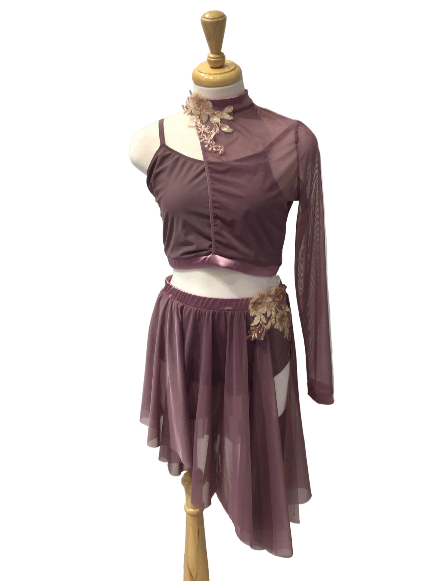 Dusty Rose Two Piece