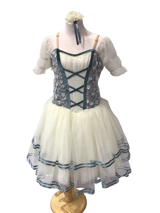 Light Blue Peasant Tutu