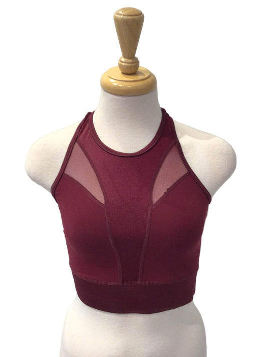 Maroon Sport Top