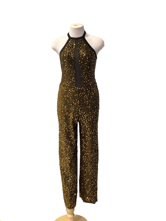 Gold Sequin Jumper