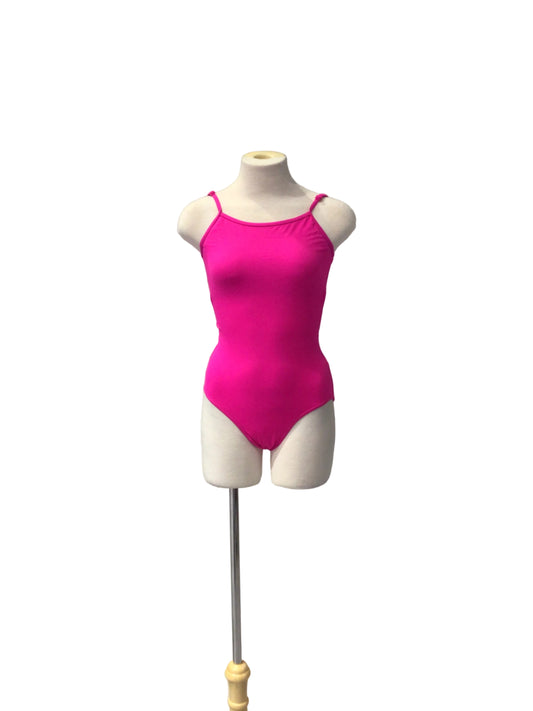 Hot Pink Spaghetti Strap Bodysuit