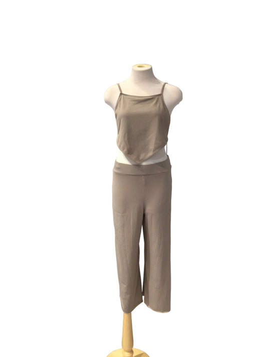Beige Two Piece Contemporary