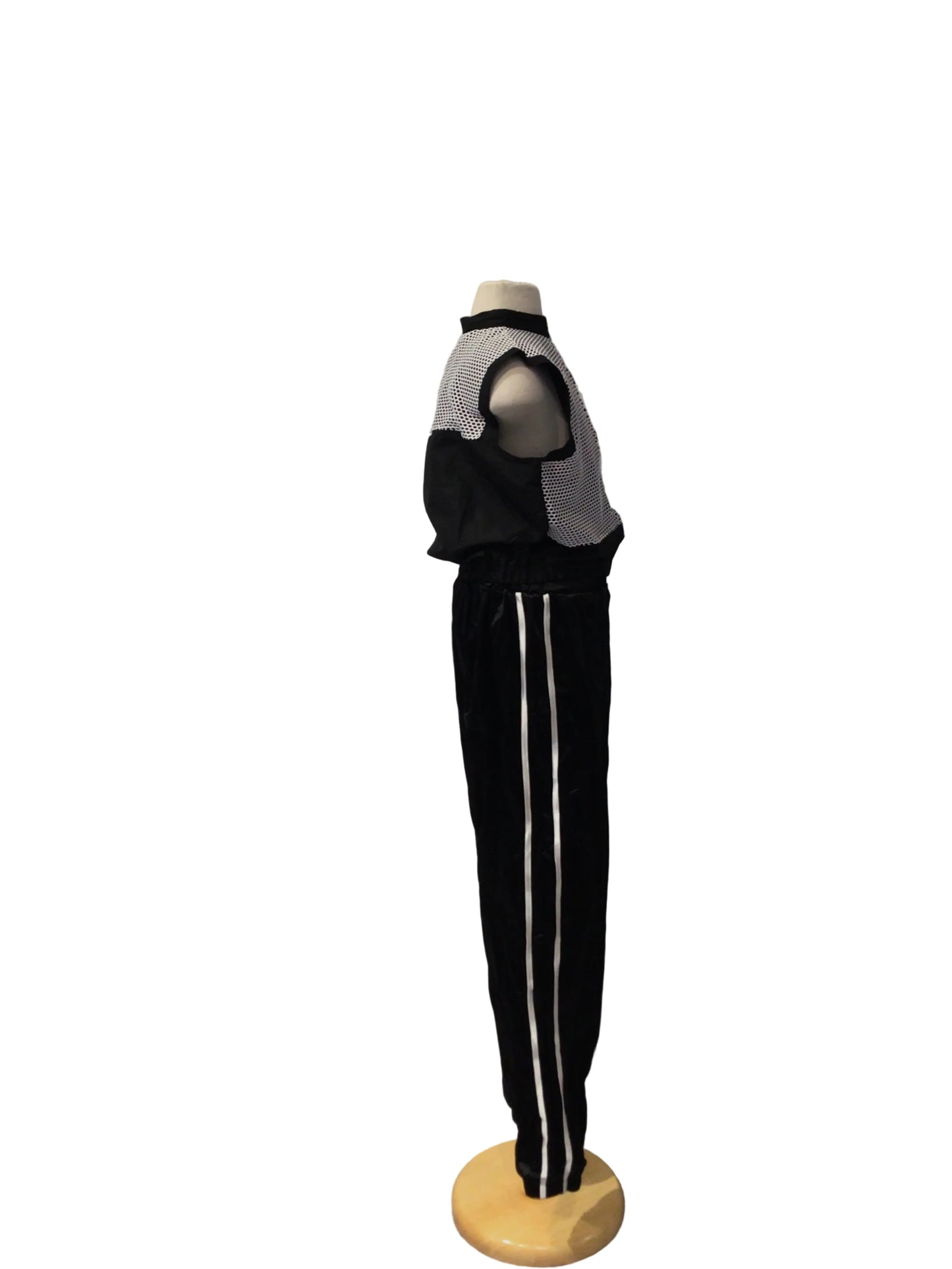 Black and White Vest and Pants