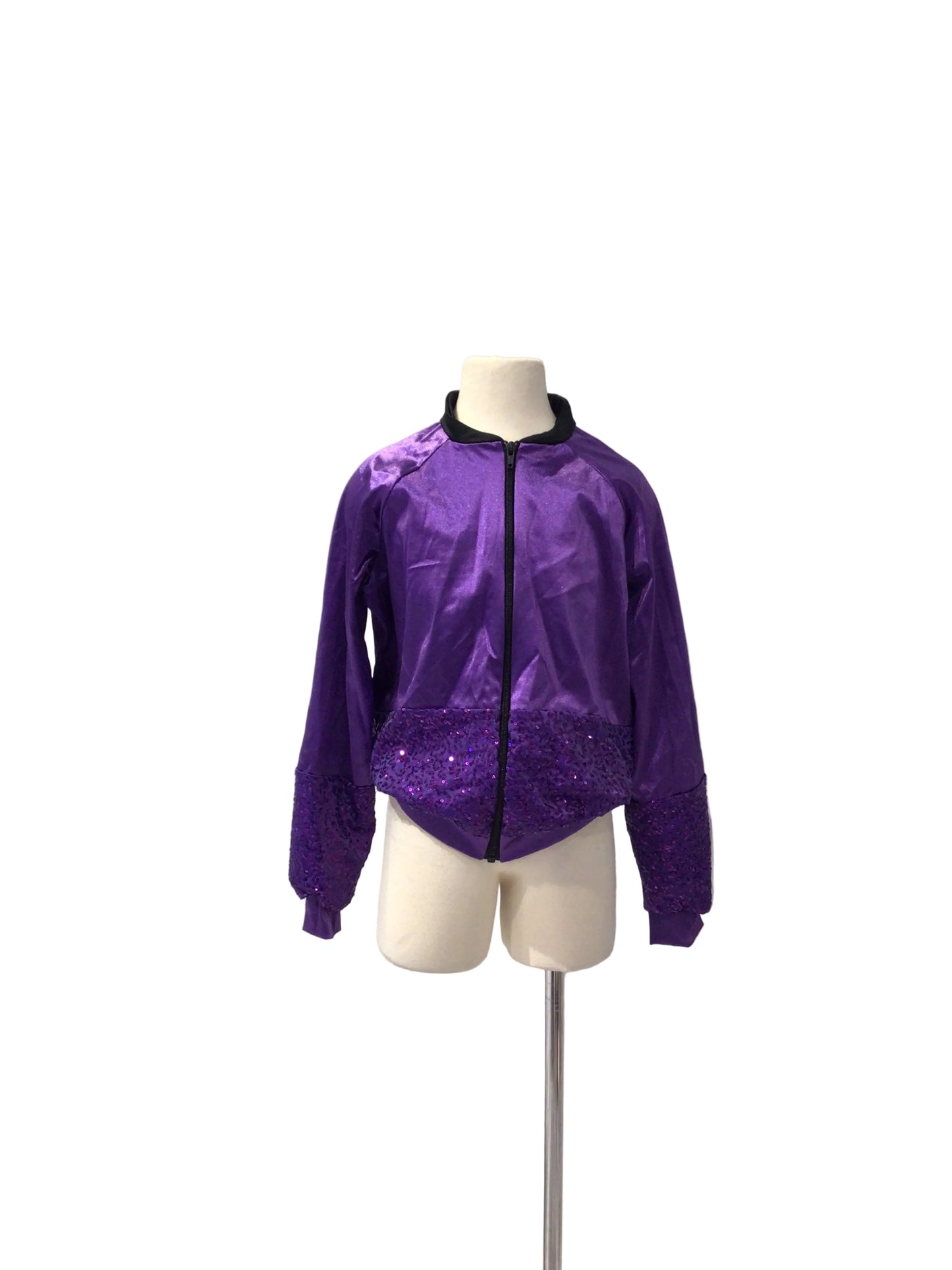 Shiny Purple Track Suit