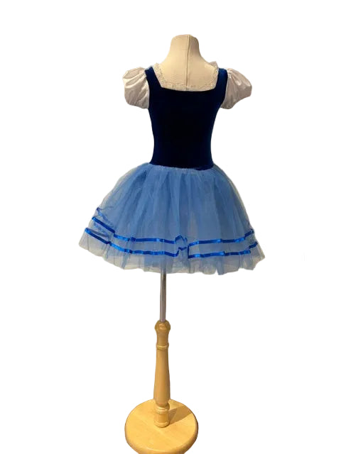 Blue Peasant Ballet Romantic Tutu