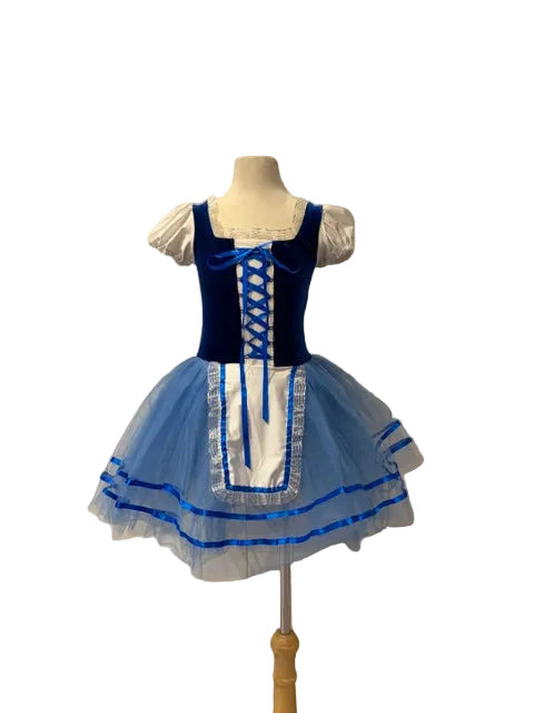 Blue Peasant Ballet Romantic Tutu