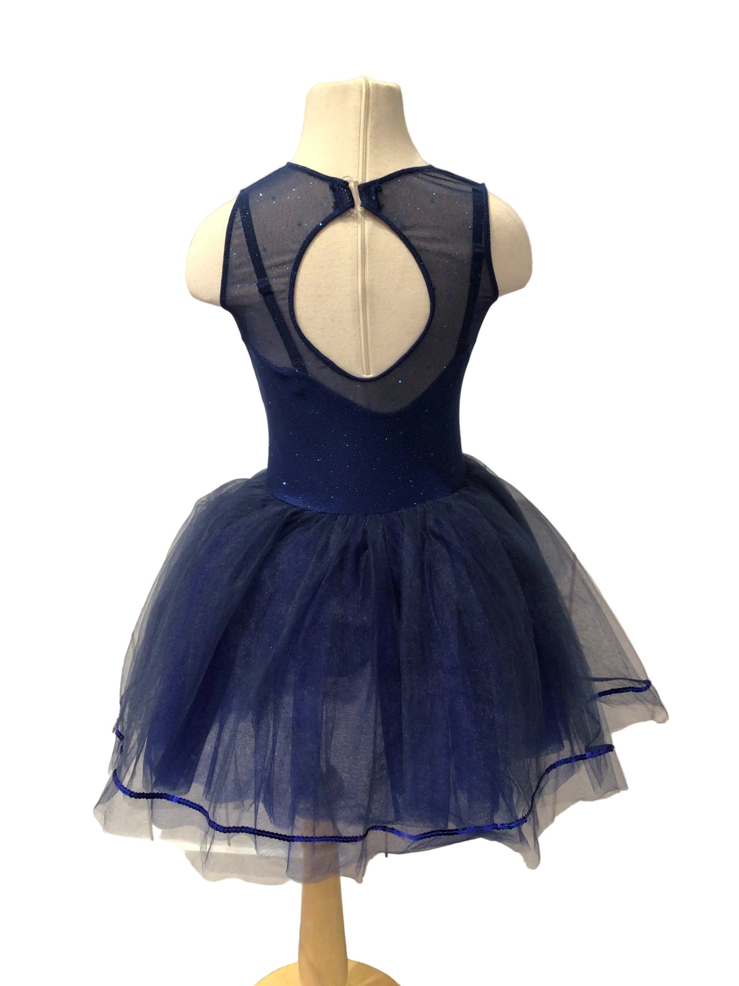 Royal Blue Mesh Romantic Tutu