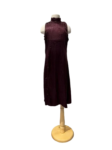Dark Plum Slit Costume