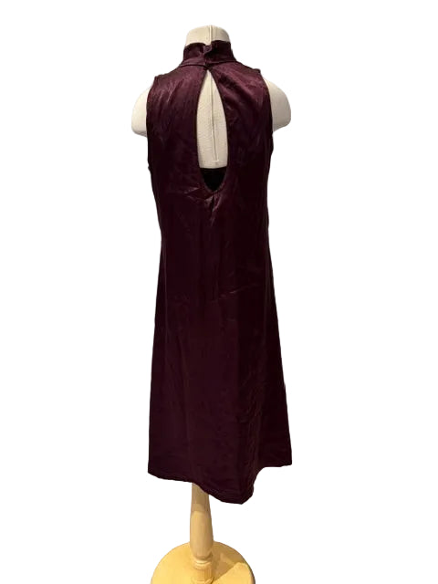 Dark Plum Slit Costume