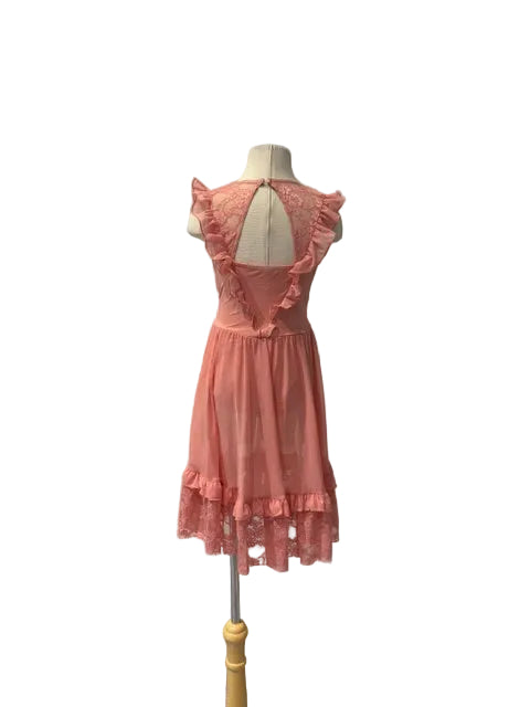Pink dress costume