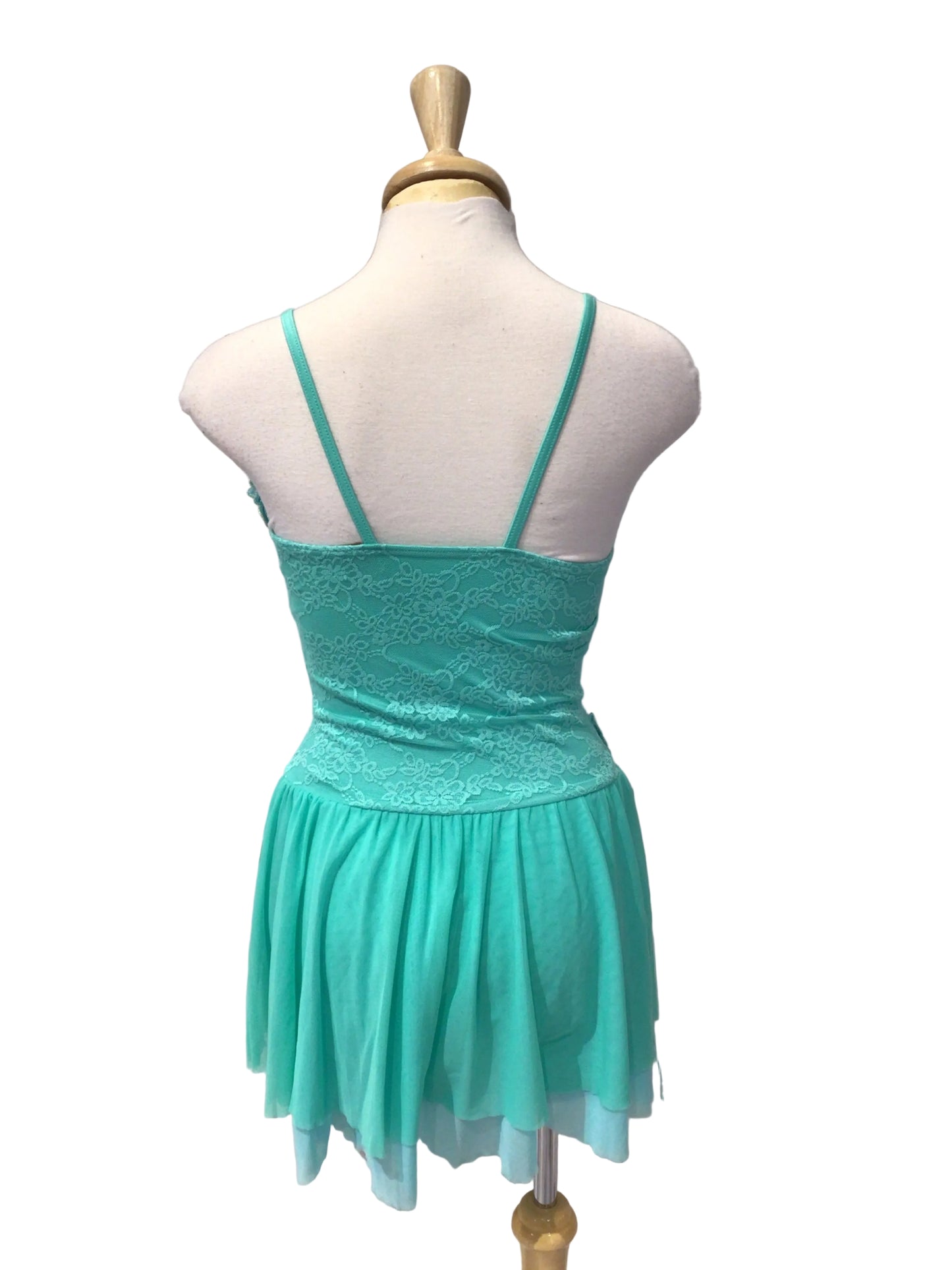 Mint Green Lace Ballet Dress