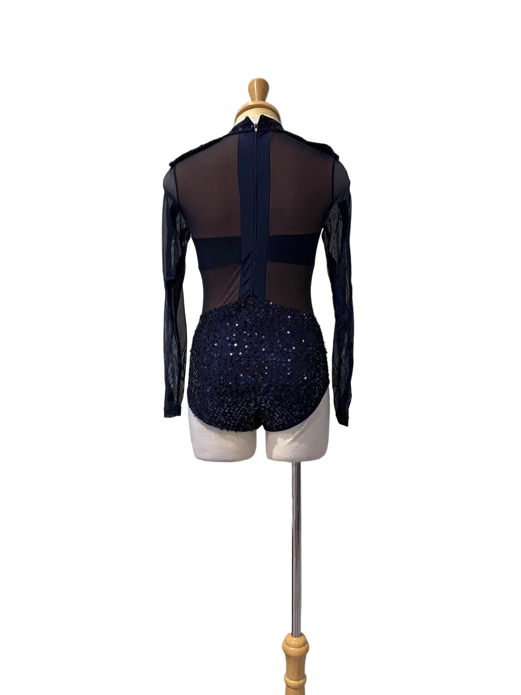Long Sleeve Royal Blue Bodysuit