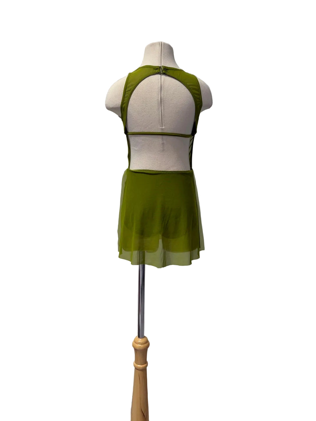 Moss Green Short Lyrical Dress
