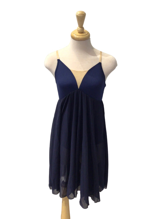 Navy Blue Ballet Dress